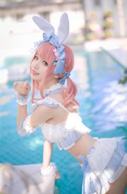 [Ảnh COSER màu đỏ ròng] Huaqi Hana-Summer Sweetheart Swimsuit