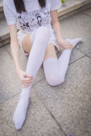 [Field of Wind] NO.057 White silk beautiful legs