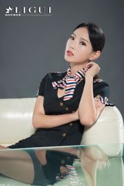 다리 모델 Zhao Weila "Stewardess Silk Foot"[Ligui Ligui]