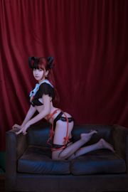 [Ảnh Cosplay] Douyu Rice Noodles sama - Black Devil