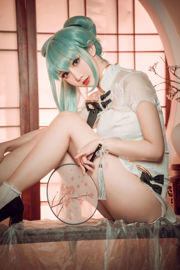 [COS Welfare] Симпатичная и популярная фея лапши Coser - Hatsune Cheongsam