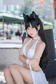 [COS Welfare] Прорастание красивой девушки Sunshine o0 - Купальник Atago