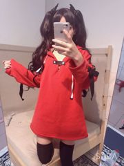 COSER Xiaoding "Bicycle Girl Vinyl Sexy Net Shirt" [Fantasy Factory]