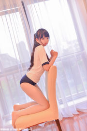 [Meow Sugar Movie] VOL.286 Tuta da ginnastica bianca Xueqi