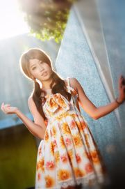 Fotocollectie van Taiwanese schoonheid Lin Zhenyi YUNA "Sunshine Street Shooting"